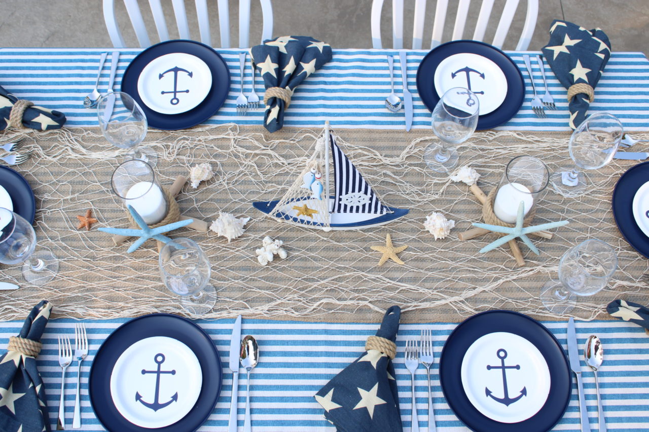 Ahoy its a Boy! Nautical Baby Shower - Party Design, Styling and ...