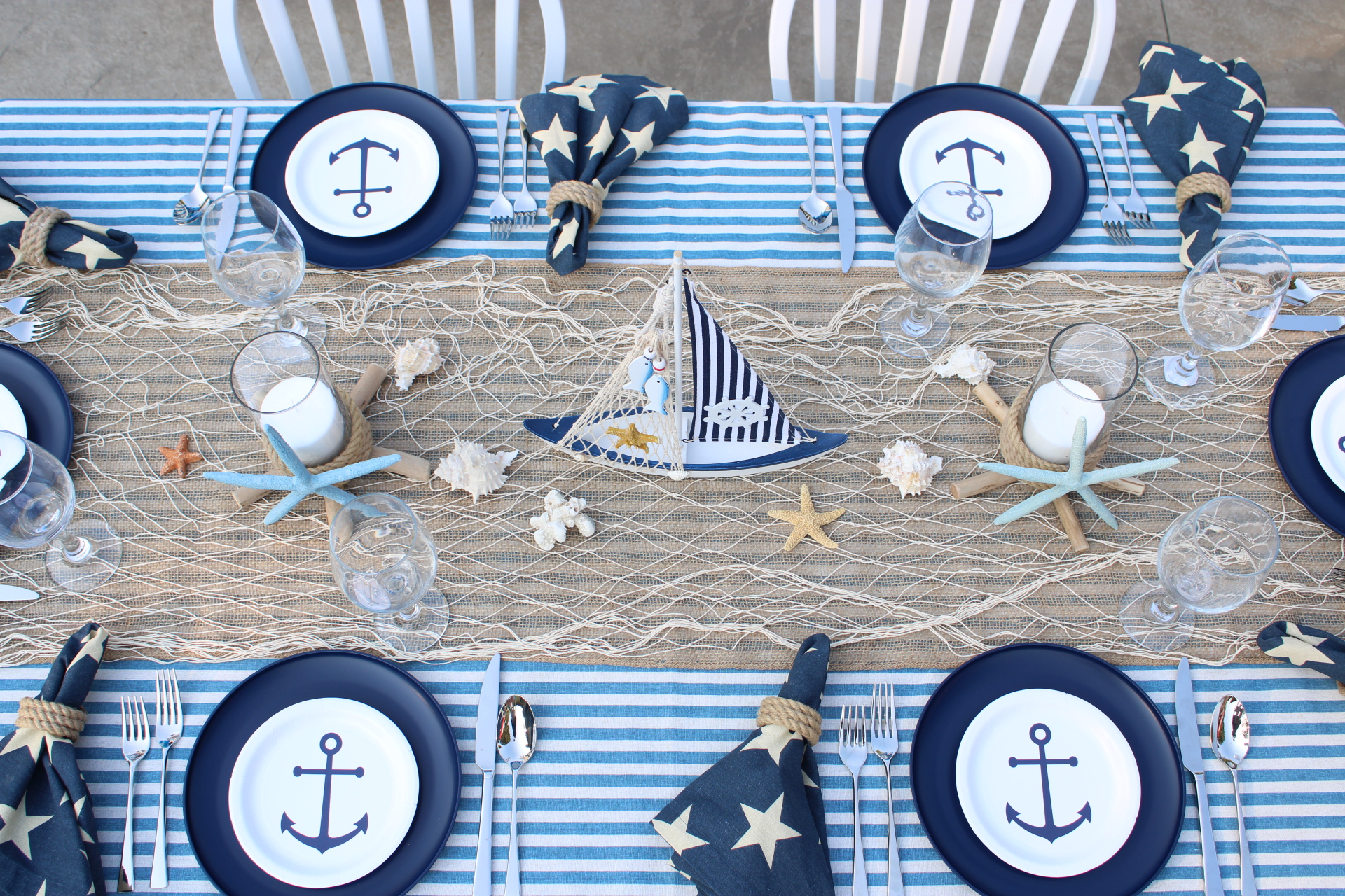 Nautical Baby Shower Decorations for Boy, Ahoy Its A Kuwait