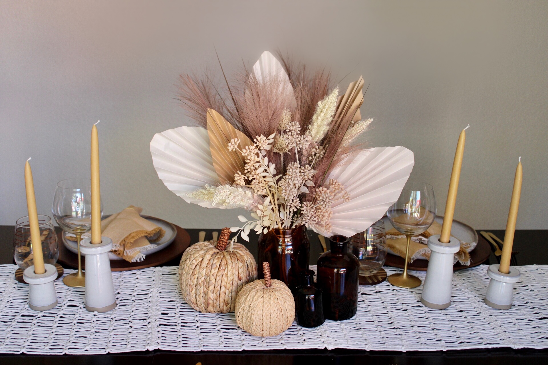 Boho hotsell dinner set