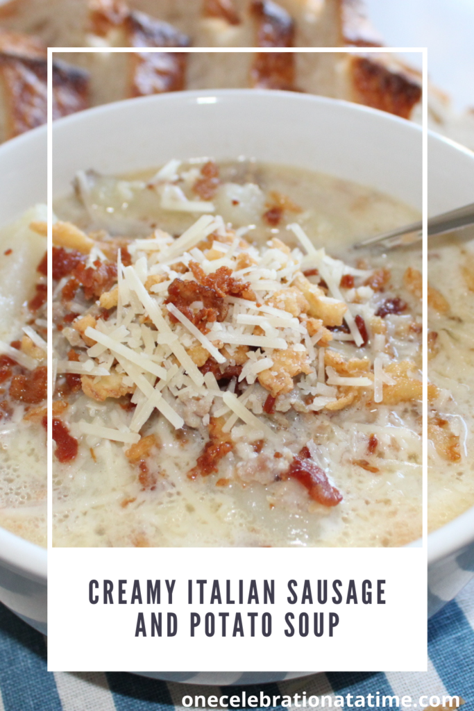 Creamy Italian Sausage and Potato Soup - Party Design, Styling and ...