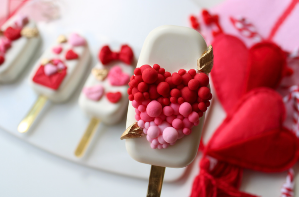 Valentine Cakesicles