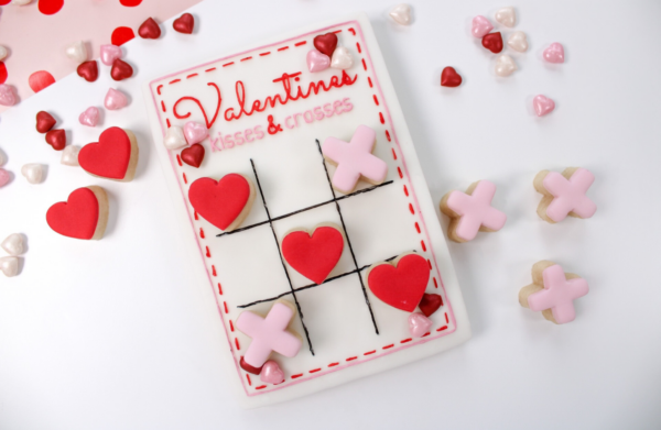 Valentine Tic-Tic-Toe Cookie Game - Image 2