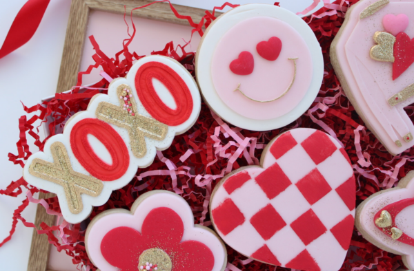 Retro Groovy Valentine's Day Cookies - Image 3