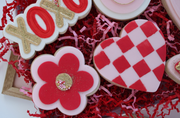 Retro Groovy Valentine's Day Cookies - Image 4