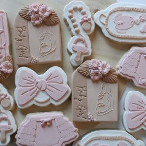 Boho Baby Themed Cookies