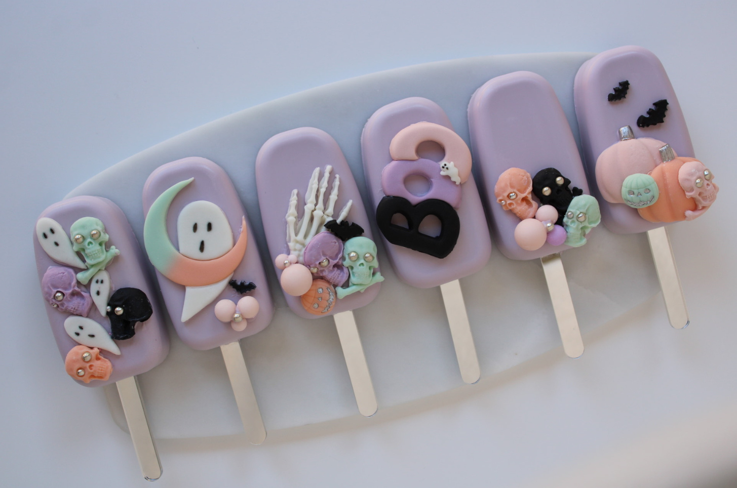 Halloween Cakesicles