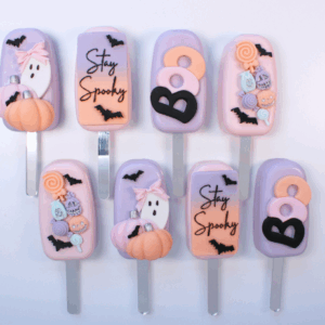 Halloween Themed Cakesicles