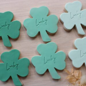 Shamrock Sugar Cookies